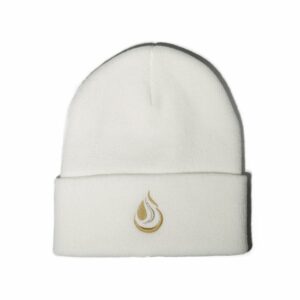 WHITE FYNNESS BEANIE